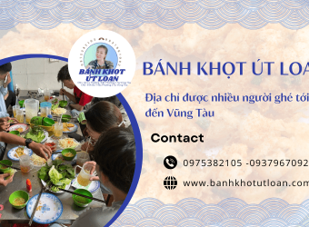 Vì sao bánh khọt Út Loan được nhiều người ghé đến?